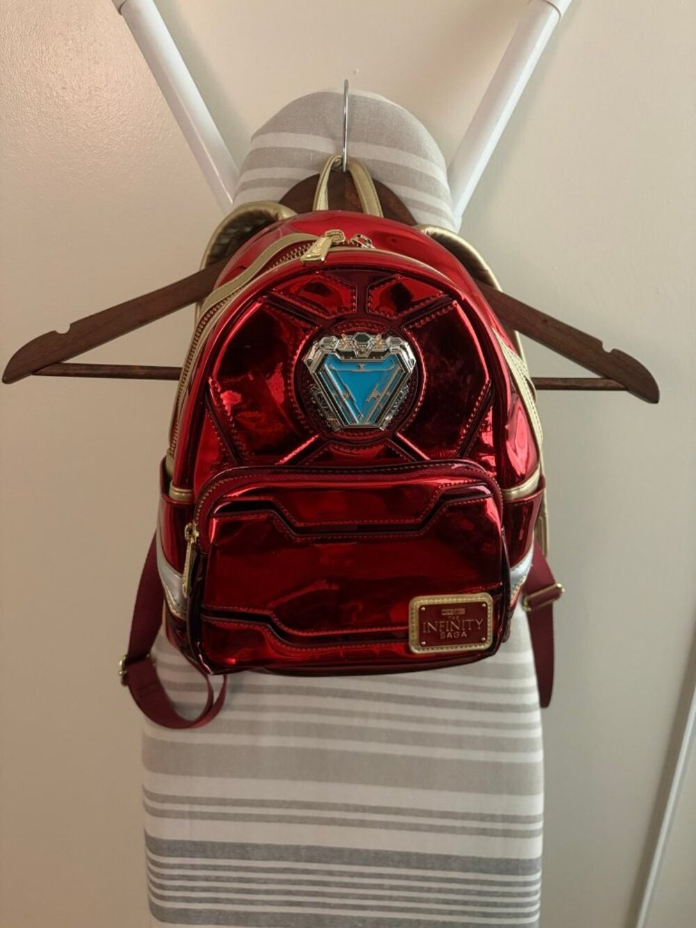 Marvel Iron Man Infinity Gauntlet Red Backpack